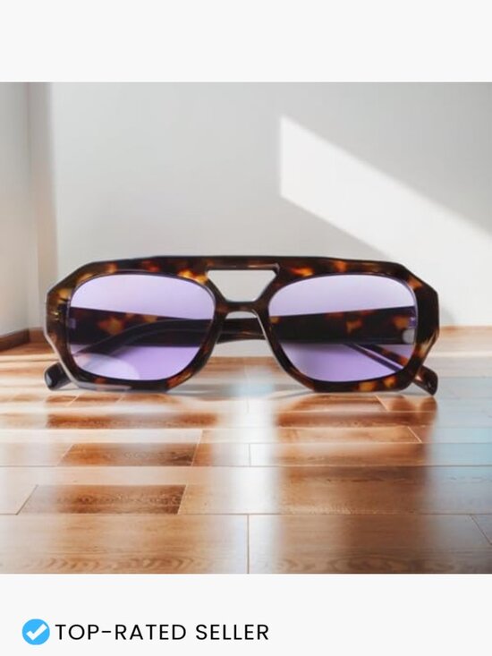 Oversized Aviator Sunglasses Retro Pilot Style UV Protection Unisex